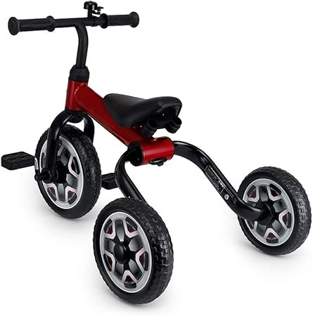 NBgy Triciclo, Triciclo Multifuncional para Niños 2 Tipos De Modo De Conducción, Triciclo Exterior para Bebés De 2-6 Años, 3 Colores, 72x37x51cm (Color : Rojo): Amazon.es: Hogar
