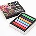 New 6 Colors Painting Non-toxic Temporary Diy Hair Chalk Dye Soft Pastels Salon Kit