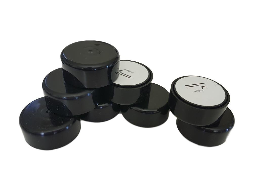 Height Adjustable Furniture Legs, Round, Material Plastic Screws not Included (8)