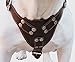 Brown Genuine Leather Dog Harness Large. 30