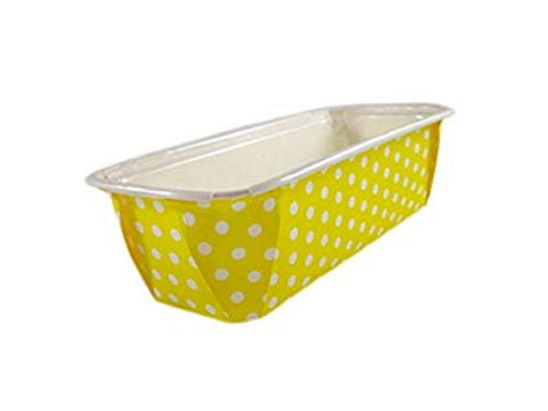 Buy HOME REPUBLICPaper Polka DOT Loaf Pans for Baking, 10 Loaf Pan