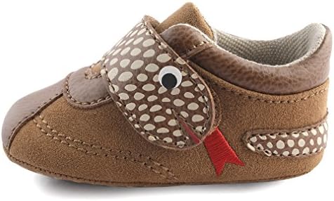 cartoonimals Baby Shoes Prewalker New Born Cribs Shoes Snakia Brown US 3 Infant