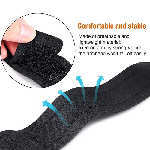 image for RUSFOL Adjustable Sport Armband for BERENNIS MP3 Player， Hands-Free 