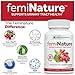 femiNatureTM Urinary Tract Infection Treatment for Women - Fast Acting Bladder and Urinary Tract Cleanse | D-Mannose, Cranberry Extract, MSM & Berberine - 60 Vegetarian Capsules