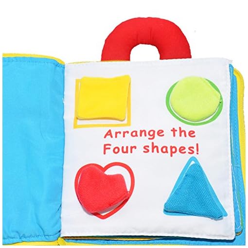 KMMall Soft Activity Books for Children Toddler Learning Story Book Life Education Sleep Books Baby Toys ,Baby Book , Cloth Book - Image 5
