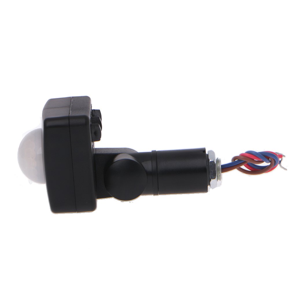 Joykk 110 100w Infrarrojo Pir Detector De Sensor De Movimiento Interruptor De Luz De Pared 110 240v Negro Sensores Detonacion