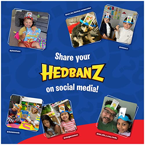 Hedbanz, Quick Question Picture Guessing Family Game for Game Night