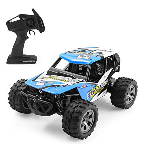 RC Car for Kids, Remote Control Car High-Speed Off Road 1:12 Scale Desert Buggy Vehicle 2.4Ghz 2WD Electric Racing Car, Best Toy Car for Kids - Thumbnail 7