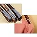 BCP 100 Pcs Clear Non-Slip Rubber Clothes Hanger Grips Clothing Hanger Strips