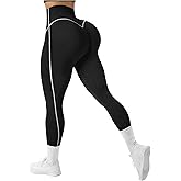 Verdusa Women's High Waisted Leggings Tummy Control Butt Lifting Workout Sports Skinny Pants