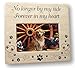 Pet Memorial - Ceramic Picture Frame - No Longer By My Side Forever in My Heart - Pet Loss Gifts - Pet Photo Frame - Pet Sympathy Gift - In Memory of a Pet - 8