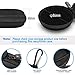 HiGoing Carrying Cases Sweatproof Travel Carrying Cases Portable Protection EVA Hard Earpieces with Carabiner