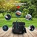 GYTE Insulated Lunch Bag | Large Lunch Box for Men and Women | Meal Prep Cooler Bag with 2 Compartments | Waterproof Adult Lunchbox Tote Includes Side Pocket for Drinks | 10 x 7 x 10 Inches