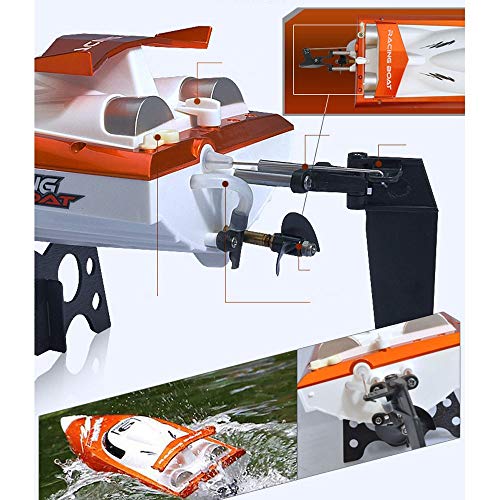 AIOJY Elektrische Spielzeugsimulation Fernbedienung Boot Rc Outdoor Mini Schnellboot 2,4 GHz U-Boot Kind Sommer Schiffe… – Bild 4