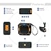 Boomph Portable Bluetooth Speaker for Shower or Outdoor Water Resistant & Shockproof : Rechargeable, Enhanced 10 Hr Battery, Pairs All Bluetooth Devices (Orange)