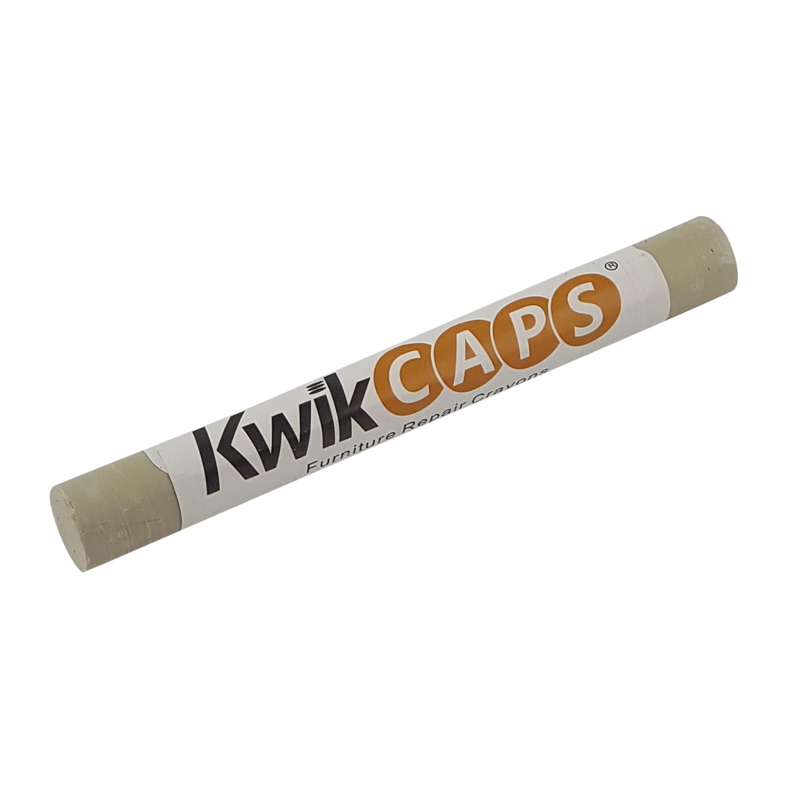 KwikCaps Furniture Repair Crayons - Scratch Restore & Touch-Up Marker, Wax Stick Crayons for Stains, Scratches, Wood Floors, Furniture, Solid Wood, Worktops, Melamine Boards - Cashmere/Taupe Grey