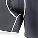 Mens Tagless Anti-Chaffing Boxer Briefs Workout Underwear with Mesh Pouch by X31 Sports