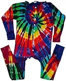 Tie Dyed Shop Men's Extreme Spiral Tie Dye Union