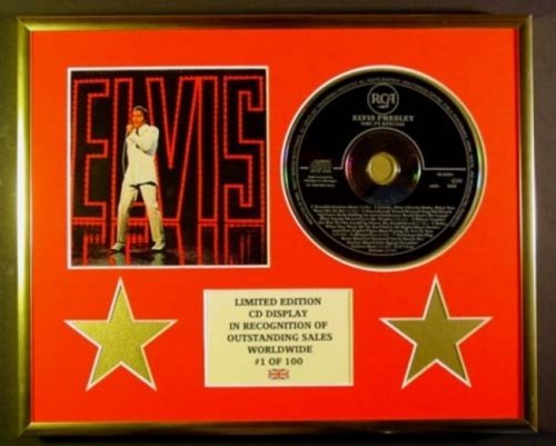 ELVIS PRESLEY/CD DISPLAY/LIMITED EDITION/COA/NBC TV SPECIAL