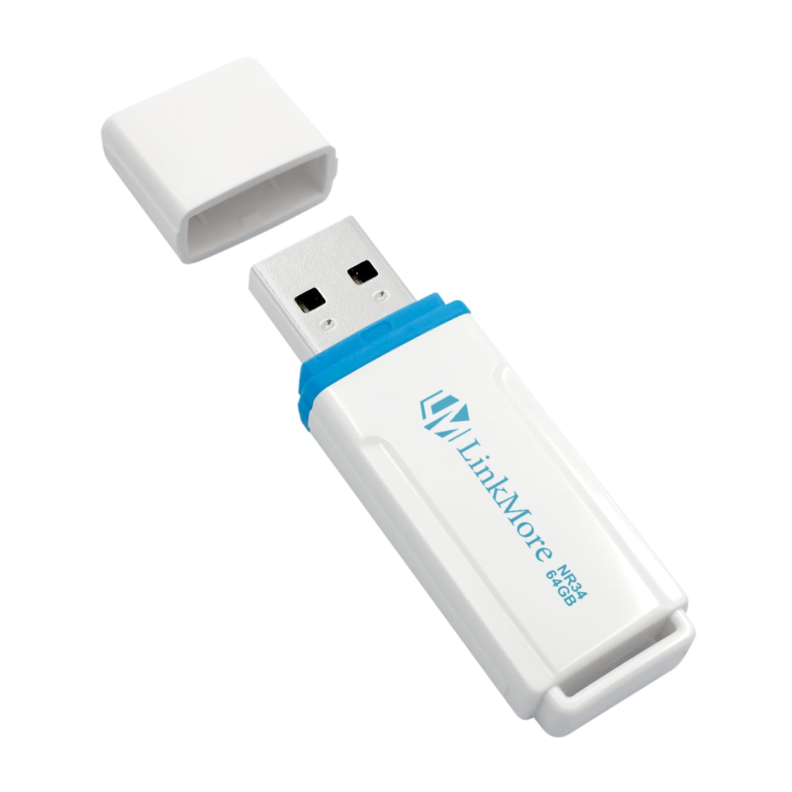 LinkMore NR34 64GB USB3.2 USB 3.1 Flash Drive, Read Speed up to 120MB/s, Write Speed up to 60MB/s, Thumb Drive