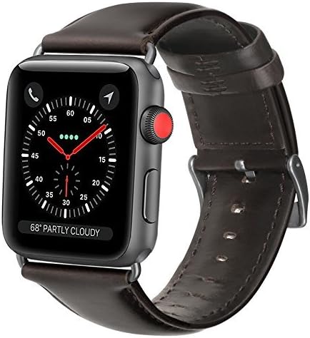 HONEJEEN Compatible with Apple Watch Band 38mm 42mm with Case, Stainless Steel Mesh with Adjustable Magnetic Closure Replacement for iWatch Band Series 3 2 1