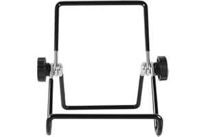 Cryfokt Multiangle Adjustable Portable Metal Tablet Holder Tablet Stand, for 7-10 Inch Laptop (S 100x40x0.3cm / 39.4x15.7x0.1