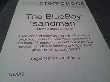 Blue Boy Sandman Amazon Co Uk Music blue boy sandman