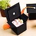 SHIYIXING 25Pcs Graduation Decorations Graduation Gift Box Graduation Candy Boxes Chocolate Box for Graduation Party Favor （Black）