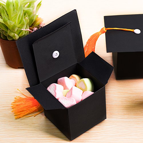 SHIYIXING 25Pcs Graduation Decorations Graduation Gift Box Graduation Candy Boxes Chocolate Box