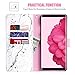 BENTOBEN Galaxy Note 8 Case, Note 8 Wallet Case, PU Leather Marble Pattern Design Folio Flip Kickstand Card Holder Slots Wrist Strap Protective Phone Cases Cover for Samsung Galaxy Note8, Rose Gold