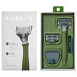 Harry's Men's Razor with 2 Razor Blades - Forest Green