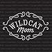 Wildcat Mom Iron On Rhinestone Crystal T-shirt Transfer by Jubilee Rhinestones