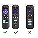 [2-Pack] AKWOX Replacement TCL Roku RC280 Remote Case - Light Weight [Anti Slip] Silicone Shockproof Protective Cover Case Only for Roku 3600R / TCL Roku RC280 TV Remote with Lanyard (Blue)