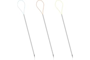 TUCNOEU 3pcs Snag Nab It Tool Snag Repair Needle Leather Craft Sewing Needles Broken Thread Repair Tools Suitable for Hand Quilting Needs