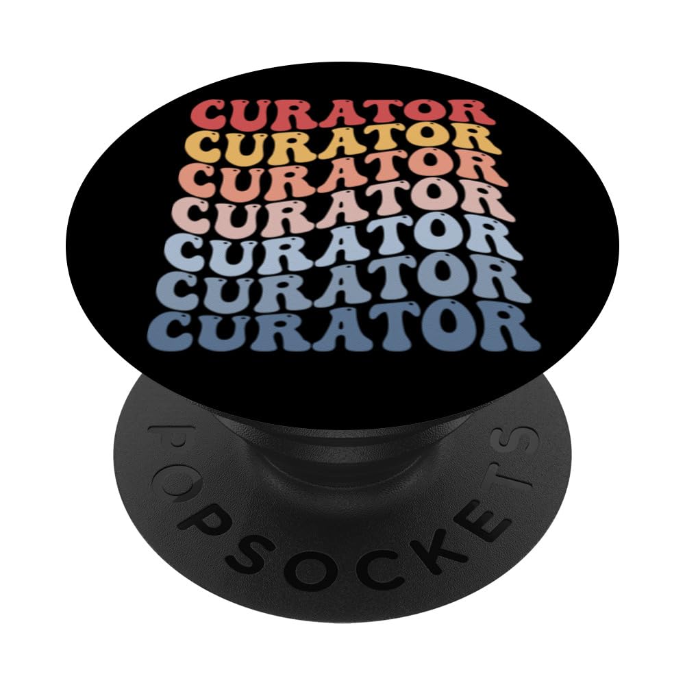 Curator Groovy Retro PopSockets Swappable PopGrip