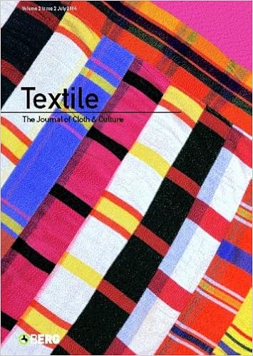 Textile Volume 2 Issue 2 The Journal Of Cloth And Culture - 
