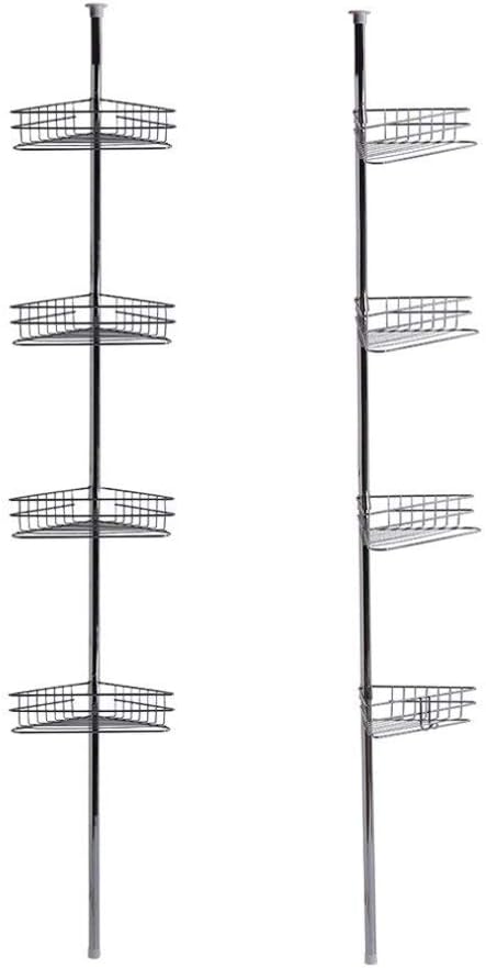 Luckywing - Estantería de ducha ajustable para ángulo de ...