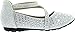 Link Kd-01Km Silver Girls Cute Rhinestone Ballet Ballerina Flats