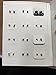 Yerwal Earrings Organizer Book-Portable Stud Hook Dangly Earring Holder-Pu Leather Earring Storage Case-42 Pairs-Rose Red