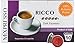 Mixpresso Coffee Espresso Capsules Compatible With Nespresso Original Brewers Single Cup Coffee Pods| 100% from Italy Ricco | Espresso Pods, 50 count