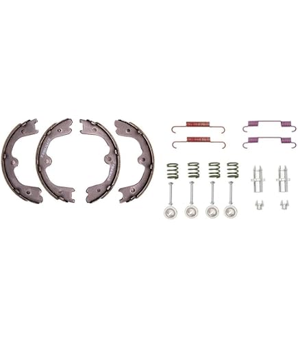 Amazon.com: BOSCH BS869 Blue Parking Brake Shoe Set - Compatible