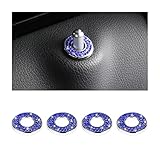 4PCS Bling Inner Car Door Lock Cover