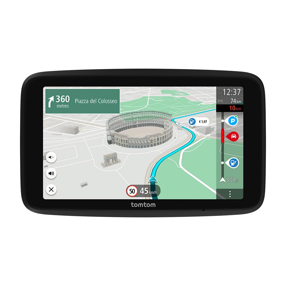 TomTom Car Sat Nav GO Superior (6 Inch, with Traffic Congestion and Speed Cam Alerts thanks to TomTom Traffic, World Maps, Quick-Updates via WiFi, Fuel Prices, Click-Drive Mount) - NEW SOFTWARE