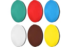 Roleader Camera Lighting Reflector 6Pcs Colored Flash Diffuser Soft Light Sock 18Cm for Outdoor and Studio