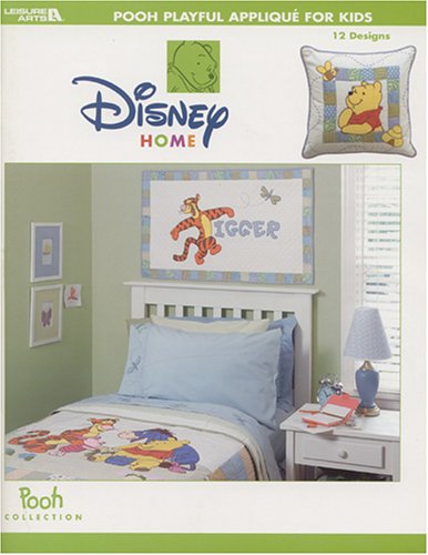 Pooh Playful Applique for Kids (Leisure Arts #3344) by Disney (Paperback)