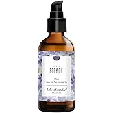 Edens Garden Lilac Body Oil – Bath, Body & Massage Oil with Pure Essential Oils & Vitamin E, Moisturizing Floral Aromatherapy for Skincare, 4 fl oz (118 ml)