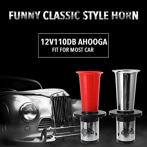 Carrfan 12v Vintage Ooga Ahooga Classical Car Horn For Ford Model Antique Old Style 110db Pricepulse