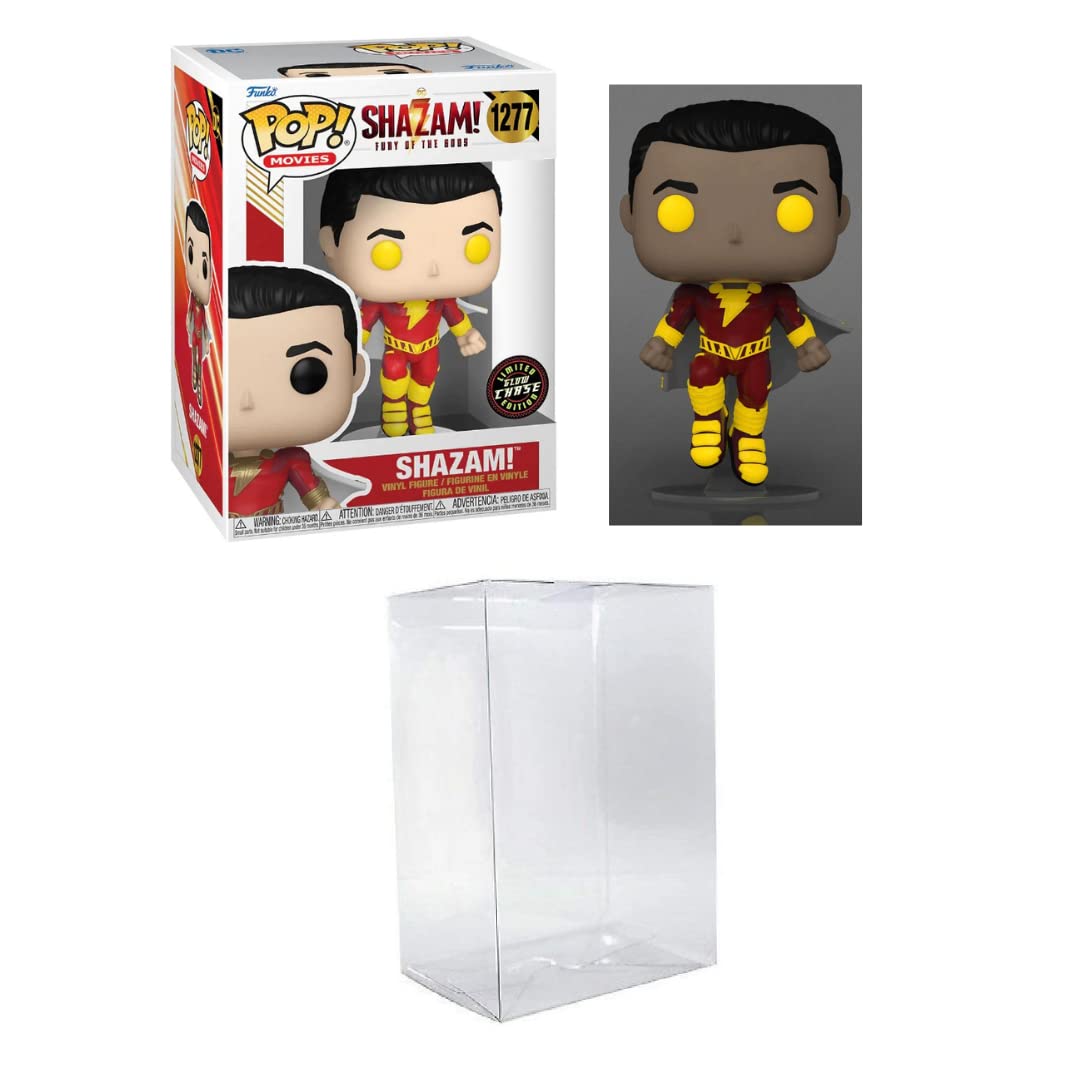 Byron's Attic - Pop! Movies: Shazam! Fury of The Gods - Shazam Chase Bundled with a Pop Protector