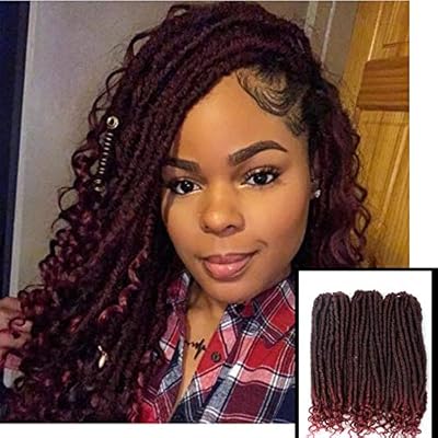 Ailewei Goddess Locs Crochet Hair Faux Locs With Curly Ends 3