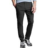Copper & Oak Supply Co. Men's Straight Fit Stretch Tech Pant (US, Waist Inseam, 38, 30, Regular, Regular, Black)